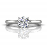 Martin Flyer 14k White Gold FlyerFit Engagement Ring photo