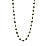 Freida Rothman Industria Finish Bezel Stone Necklace - PR070249B-BK-16E photo