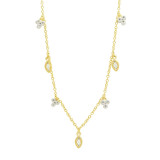 Freida Rothman Fleur Bloom Long Strand Necklace - FBPYZN18-40 photo