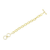 Freida Rothman Harmony Golden Link Bracelet - YZ070383B photo