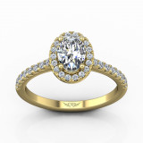 Martin Flyer 18k Yellow Gold FlyerFit Engagement Ring photo2