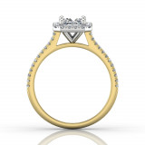 Martin Flyer Two Tone 14k Gold FlyerFit Engagement Ring photo3