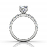 Martin Flyer 18k White Gold FlyerFit Engagement Ring photo3