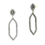 Freida Rothman Industrial Pave Earring - IFPKZE82-14K photo