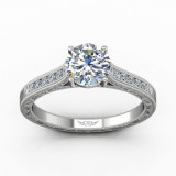 Martin Flyer Platinum FlyerFit Engagement Ring photo2