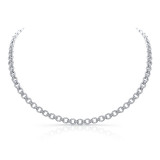 Uneek Diamond Pave Link Necklace - LVND10 photo