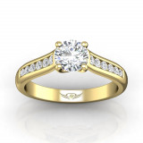 Martin Flyer 18k Yellow Gold FlyerFit Engagement Ring photo2