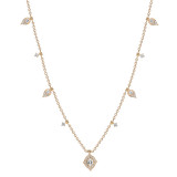 Uneek Round Diamond Necklace - LVNWF357R photo