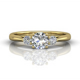 Martin Flyer 14k Yellow Gold FlyerFit Engagement Ring photo