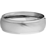 Lashbrook Titanium 7mm Men's Wedding Band - 7DGE+ANGLE+SATIN_POLISH photo3