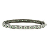 Freida Rothman Studded Eternity Hinge Bangle - PRB0800B-DGR-HG-1 photo