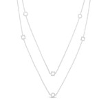 Uneek Diamond By The Yard Necklace Necklace - LVND1035W photo