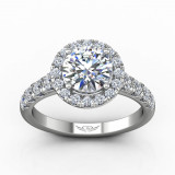 Martin Flyer Platinum FlyerFit Engagement Ring photo2