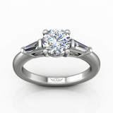 Martin Flyer 14k White Gold FlyerFit Engagement Ring photo2