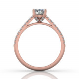 Martin Flyer 18k Rose Gold FlyerFit Engagement Ring photo3