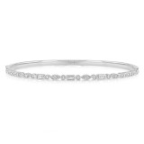 Uneek Stackable Diamond Bangle - LVBANA1969W photo