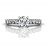 Martin Flyer Platinum FlyerFit Engagement Ring photo