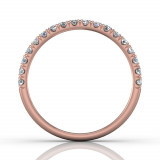 Martin Flyer 14k Rose Gold FlyerFit Wedding Band photo3