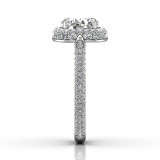 Martin Flyer Diamond FlyerFit Halo Engagement Ring photo4