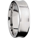 Lashbrook Cobalt Chrome 7mm Men's Wedding Band - CC7CB+SATIN_POLISH photo2