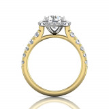 Martin Flyer Two Tone 14k Gold FlyerFit Engagement Ring photo3