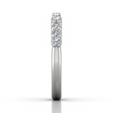 Martin Flyer 14k White Gold FlyerFit Wedding Band photo4