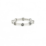 Freida Rothman Bezel Station Stack Ring - PRZR0984B-5 photo