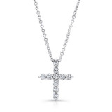 Uneek Cross Diamond Pendant - LVN091 photo