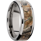 Lashbrook Titanium 8mm Men's Wedding Band - 8B15(NS)_RTAP+POLISH photo2