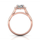 Martin Flyer 14k Rose Gold FlyerFit Engagement Ring photo3