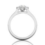 Martin Flyer 18k White Gold FlyerFit Engagement Ring photo3