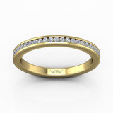 Martin Flyer 18k Yellow Gold FlyerFit Wedding Band photo2