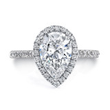 Uneek Diamond Engagement Ring - LVS787PS photo