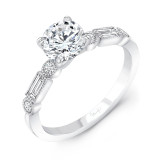 Uneek Diamond Engagement Ring - R016U photo