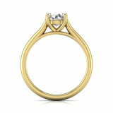 Martin Flyer 18k Yellow Gold FlyerFit Engagement Ring photo3