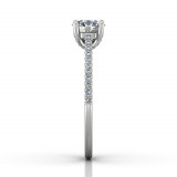 Martin Flyer 14k White Gold FlyerFit Engagement Ring photo4