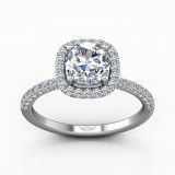 Martin Flyer Platinum FlyerFit Engagement Ring photo2