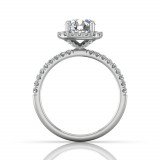 Martin Flyer Platinum FlyerFit Engagement Ring photo3