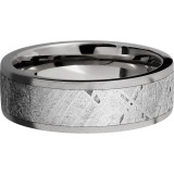 Lashbrook Titanium Meteorite 7mm Men's Wedding Band - 7F15_METEORITE+SAND photo3
