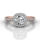 Martin Flyer Two Tone 14k Gold FlyerFit Engagement Ring photo