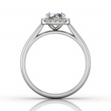 Martin Flyer 18k White Gold FlyerFit Engagement Ring photo3