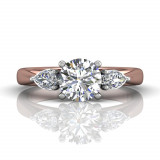 Martin Flyer 14k Rose Gold FlyerFit Engagement Ring photo