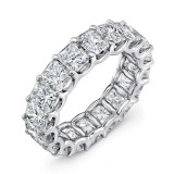 Uneek Radiant Cut Diamond Eternity Band - ETRAD800 photo