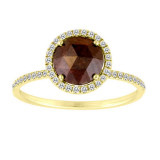 Meira T 18k Yellow Gold Rough Diamond Ring photo