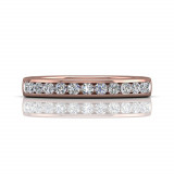Martin Flyer 18k Rose Gold FlyerFit Wedding Band photo