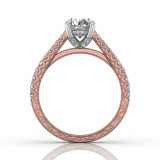 Martin Flyer Two Tone 18k Gold FlyerFit Engagement Ring photo3