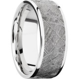 Lashbrook Cobalt Chrome Meteorite 9mm Men's Wedding Band - CC9F17_METEORITE+POLISH photo2