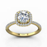 Martin Flyer 18k Yellow Gold FlyerFit Engagement Ring photo2