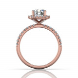 Martin Flyer 14k Rose Gold FlyerFit Engagement Ring photo3