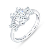 Uneek Timeless Three-Stone Diamond Engagement Ring - R300EC-200 photo